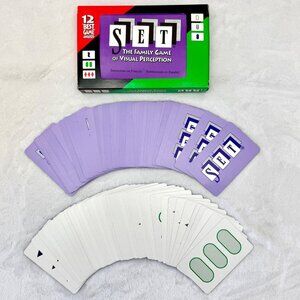 Vintage 1991 Set Family Card Game of Visual Perception 100% Complete
